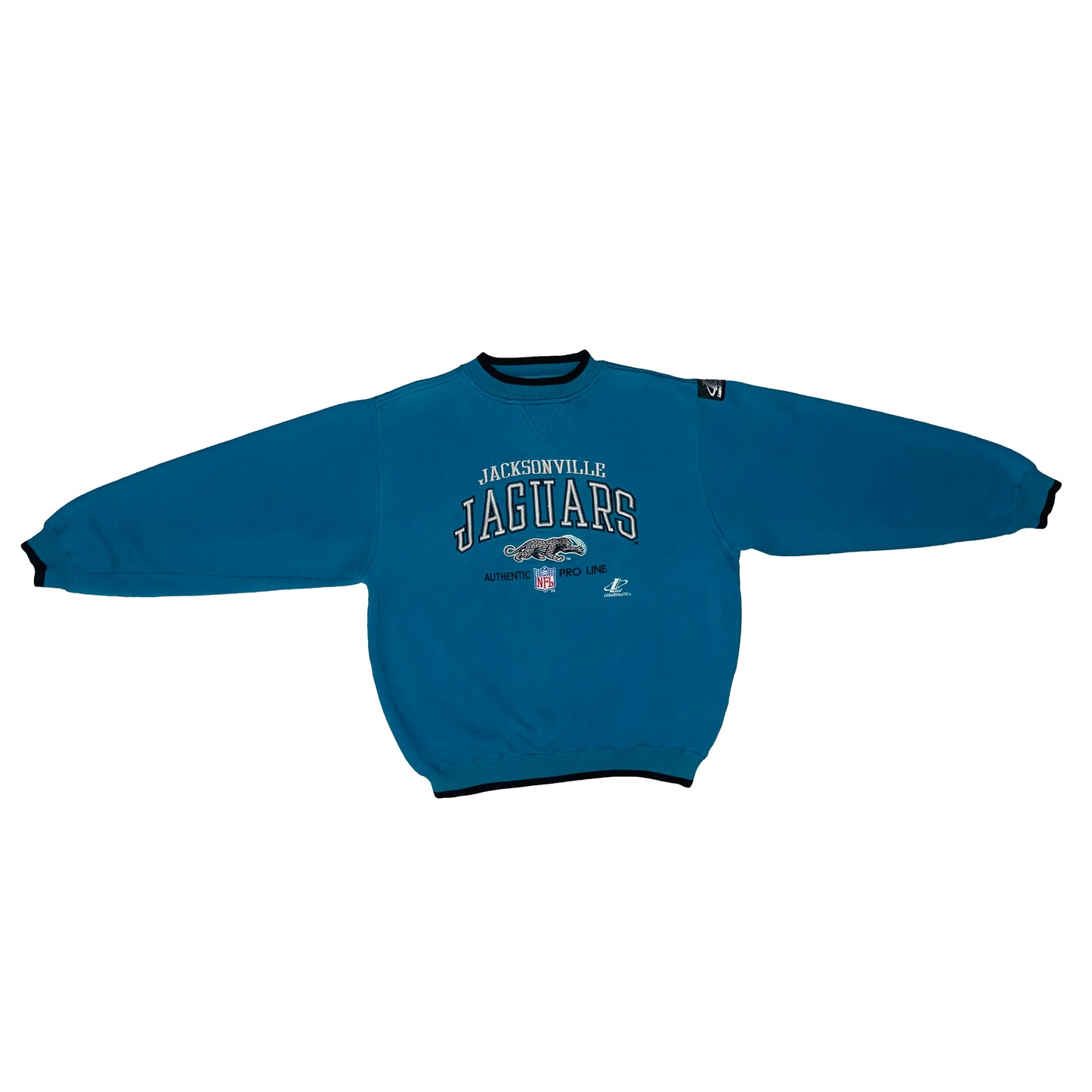 Vintage Jacksonville Jaguars Embroidered LOGO ATHLETIC sweatshirt size XL