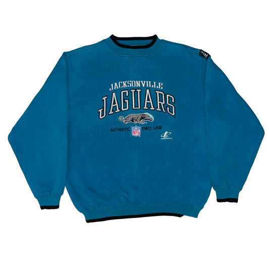 Vintage Jacksonville Jaguars Embroidered LOGO ATHLETIC sweatshirt size XL