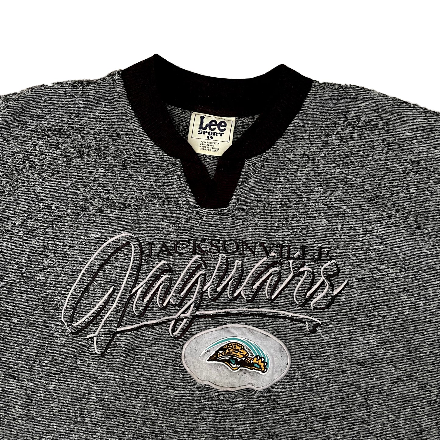 Vintage Jacksonville Jaguars Embroidered sweatshirt size LARGE