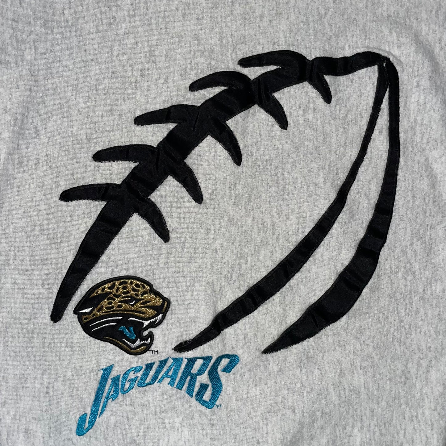 Vintage Jacksonville Jaguars Embroidered sweatshirt size SMALL