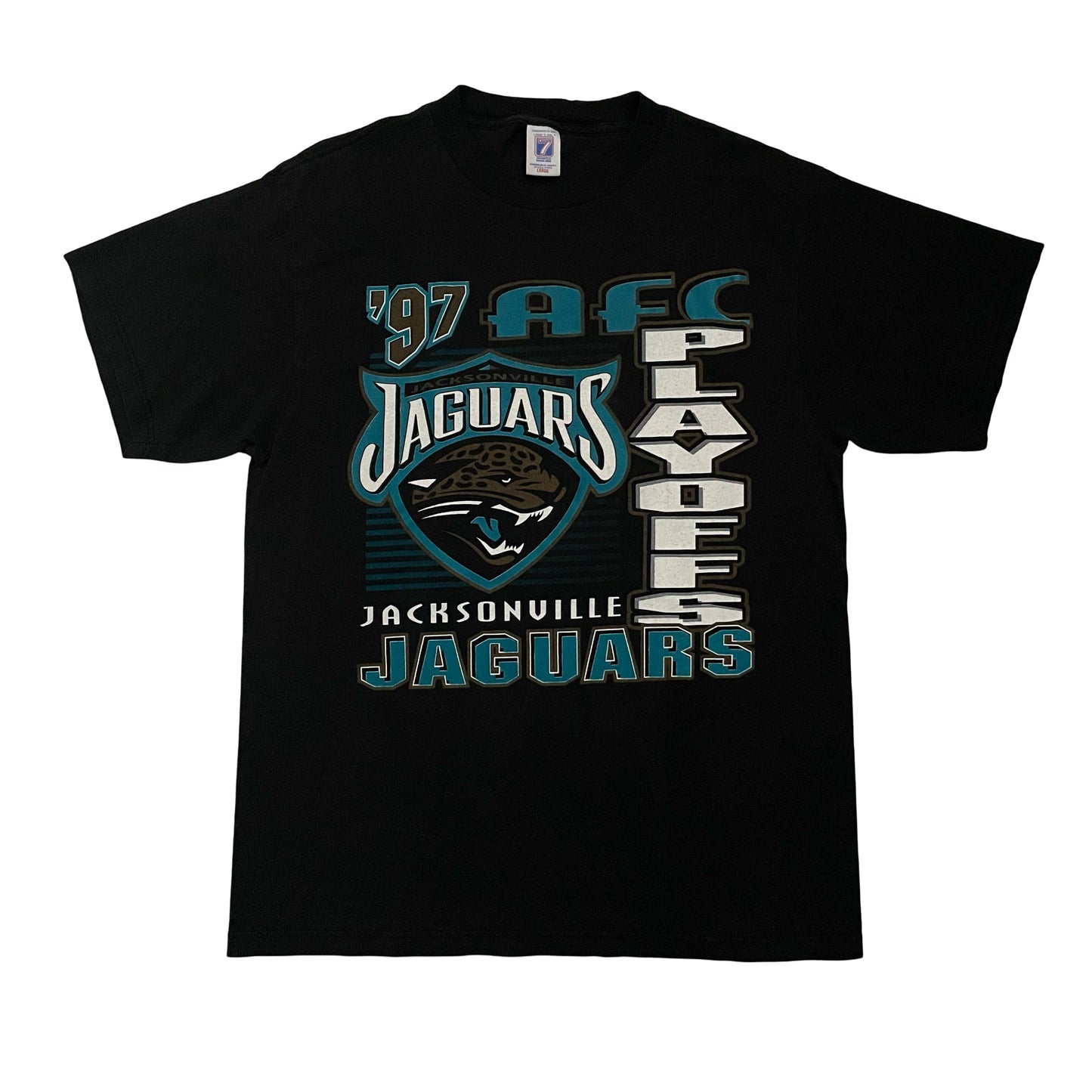 Vintage Jacksonville Jaguars LOGO ATHLETIC shirt size LARGE