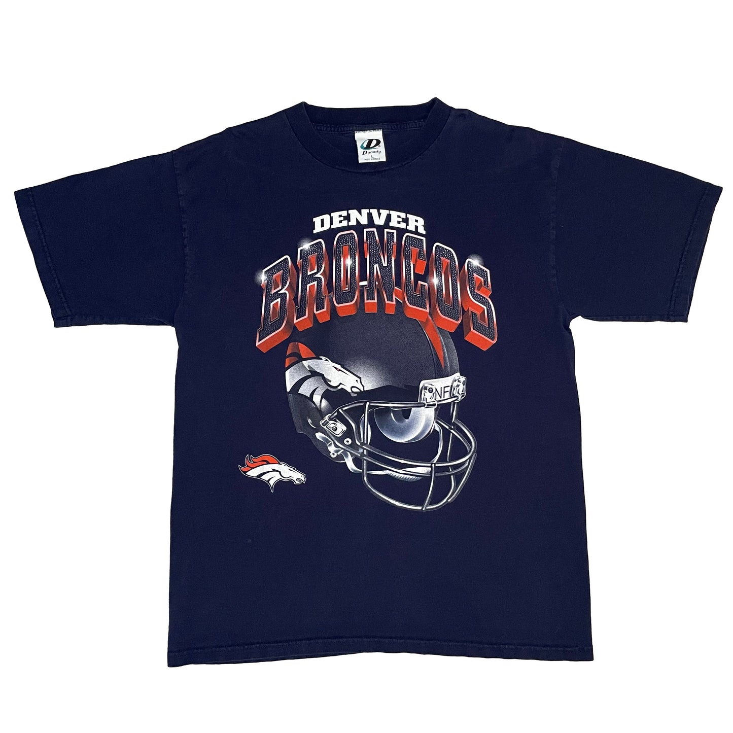 Denver Broncos helmet shirt