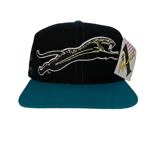 Vintage Jacksonville Jaguars #1 APPAREL banned logo hat