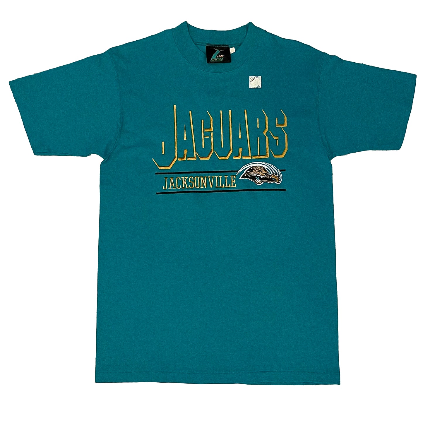Vintage Jacksonville Jaguars DEADSTOCK embroidered shirt size SMALL