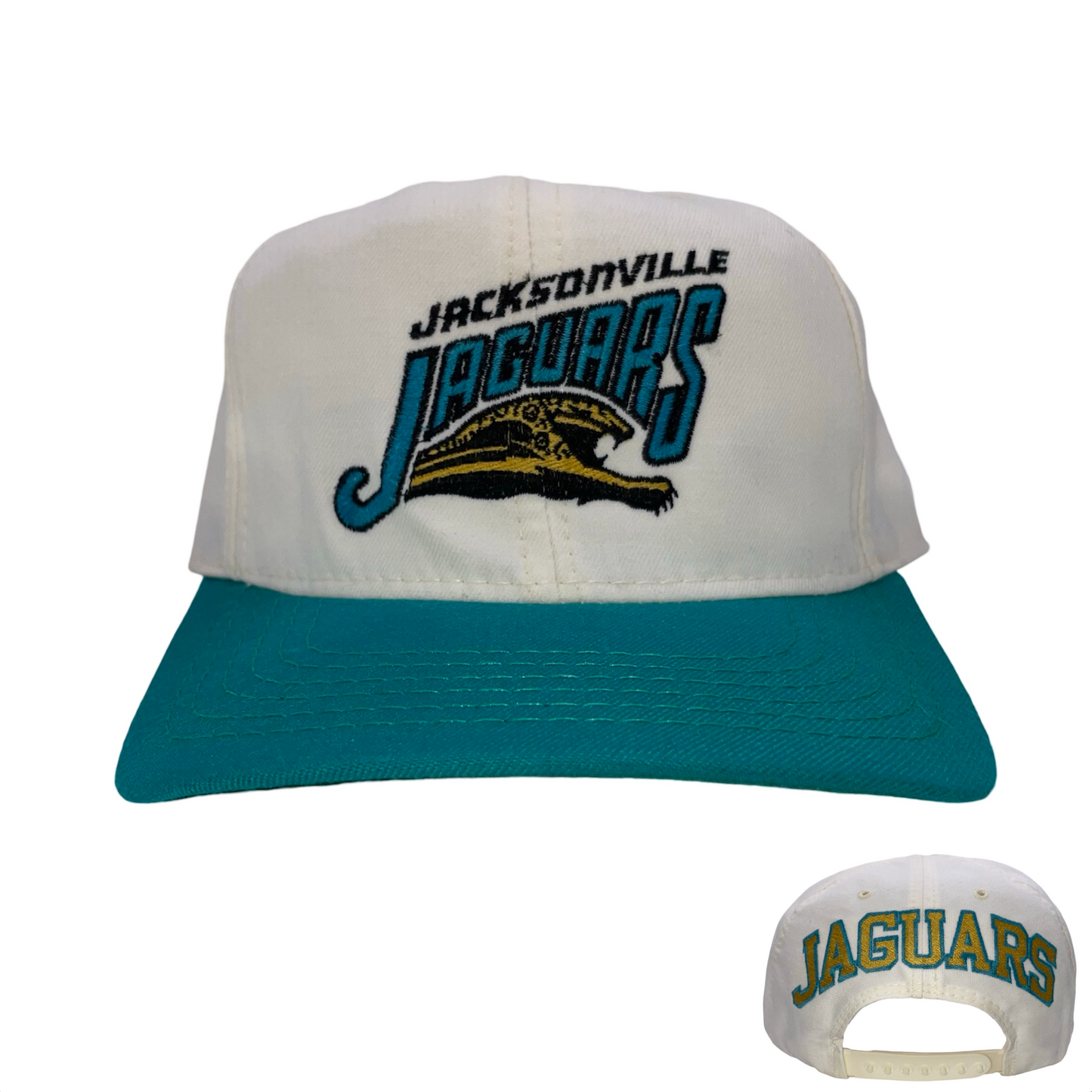 Vintage Jacksonville Jaguars BLOCKHEAD snapback hat