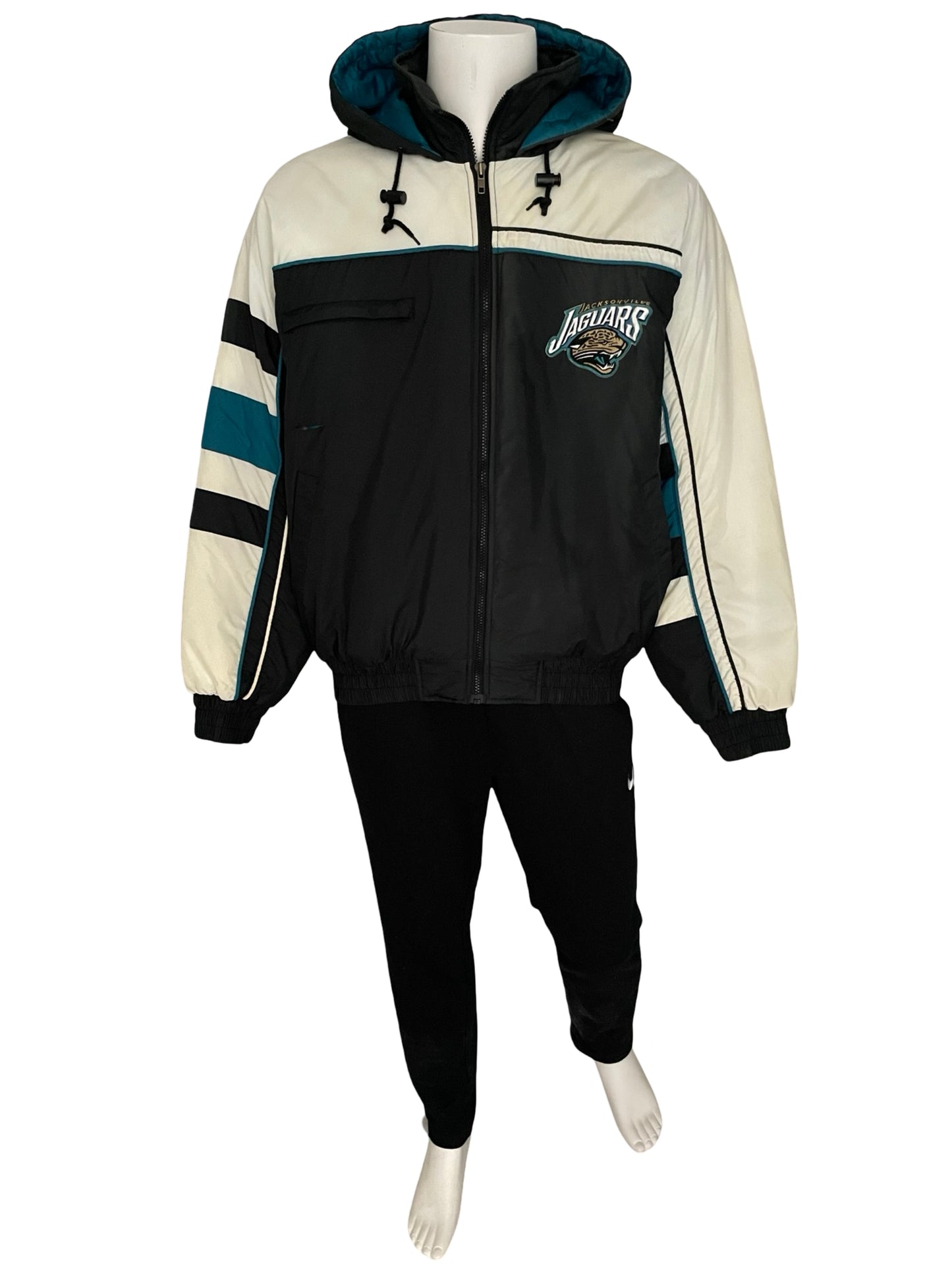 Vintage Jacksonville Jaguars puffer jacket size LARGE