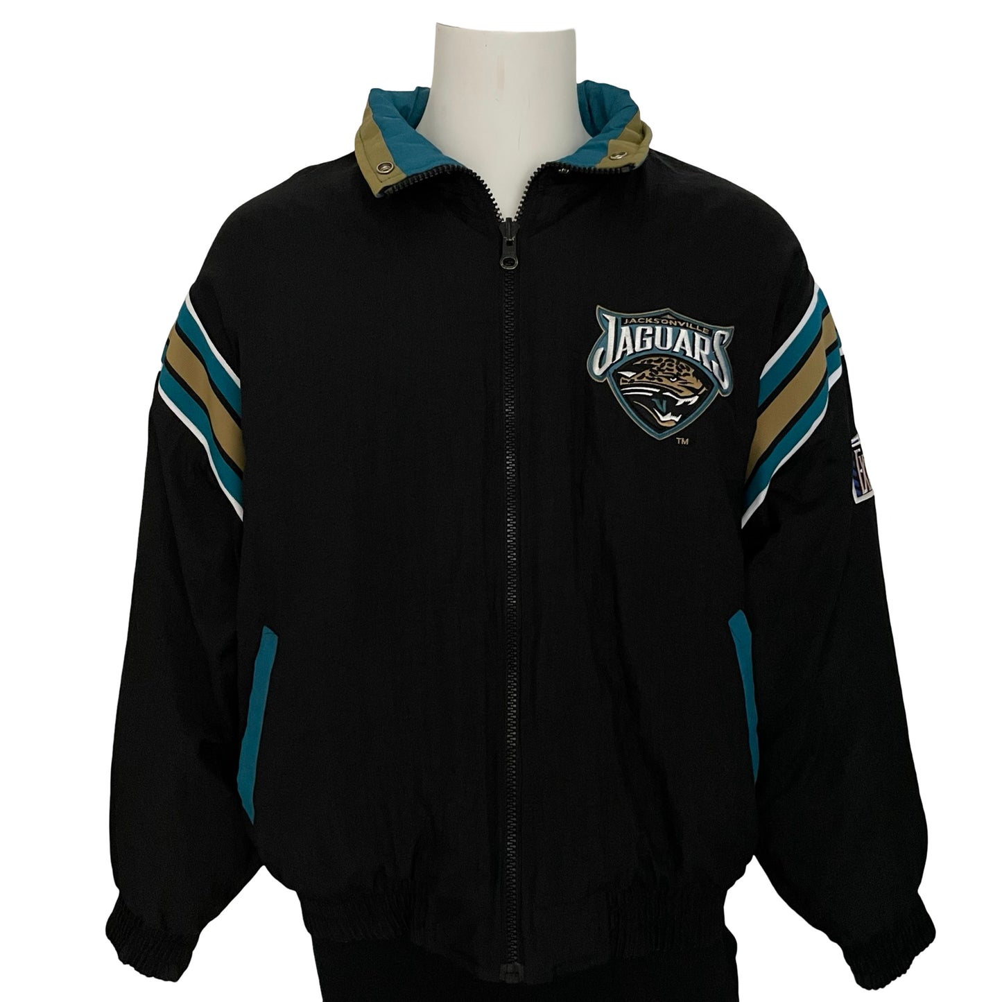 Vintage Jacksonville Jaguars REVERSIBLE jacket size LARGE