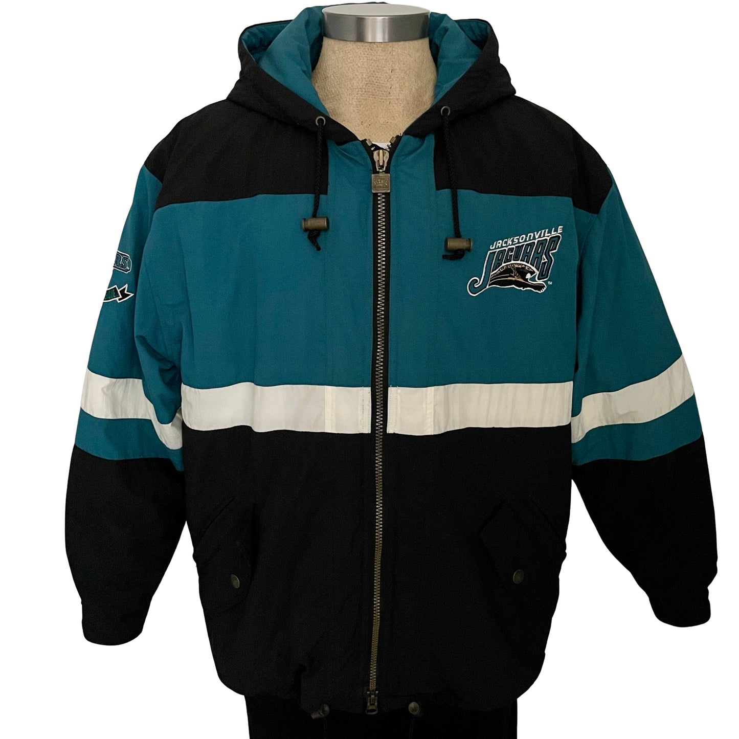 Vintage Jacksonville Jaguars banned logo NUTMEG jacket size MEDIUM