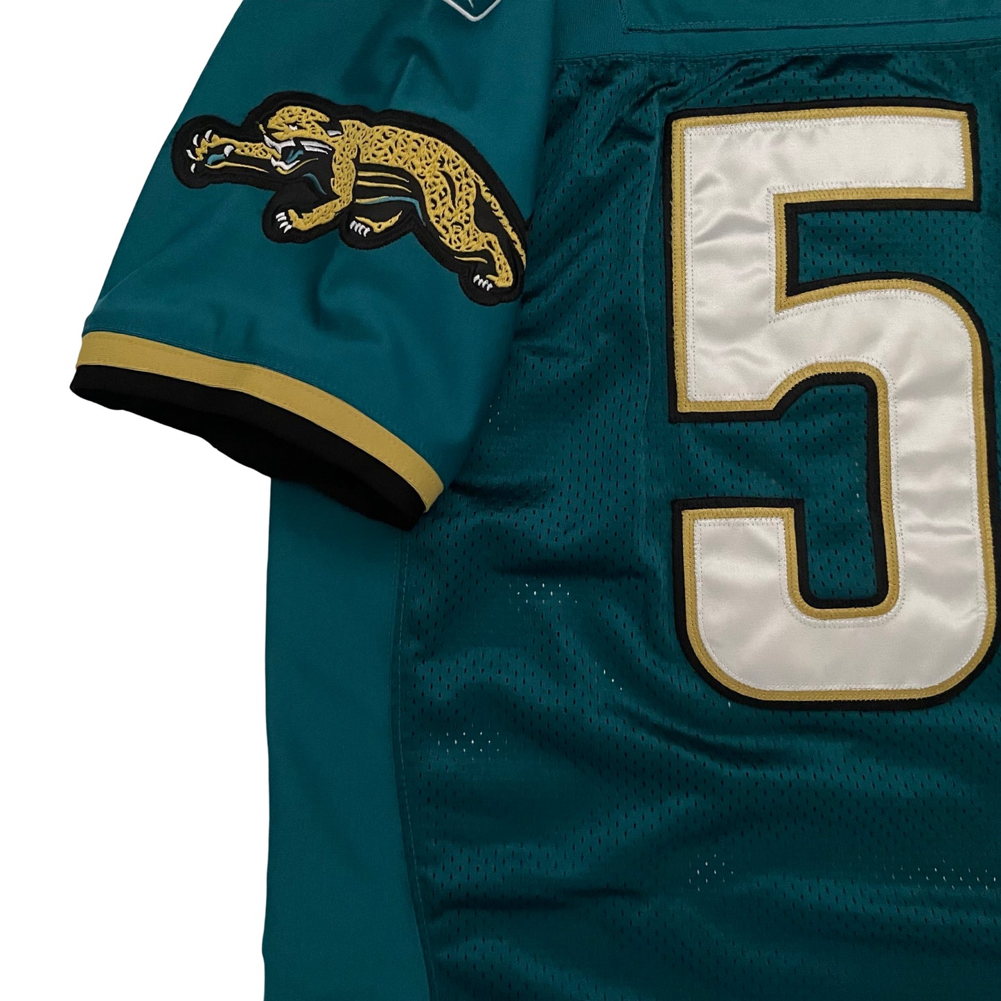 Vintage Jacksonville Jaguars Stitched DEADSTOCK Mike Peterson jersey size 2XL