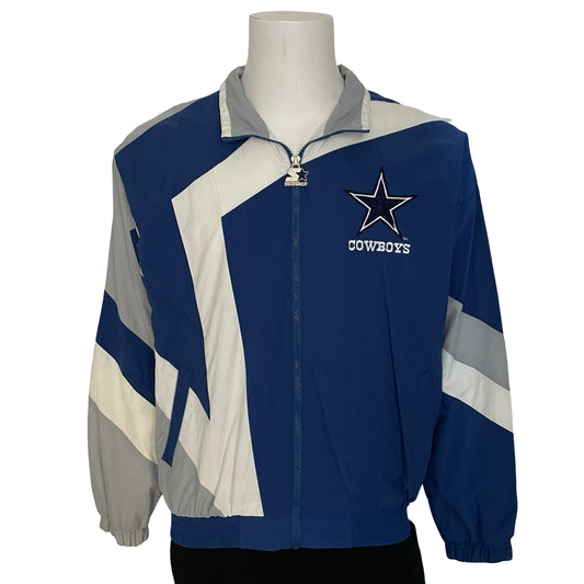 Vintage Dallas Cowboys STARTER windbreaker jacket size MEDIUM