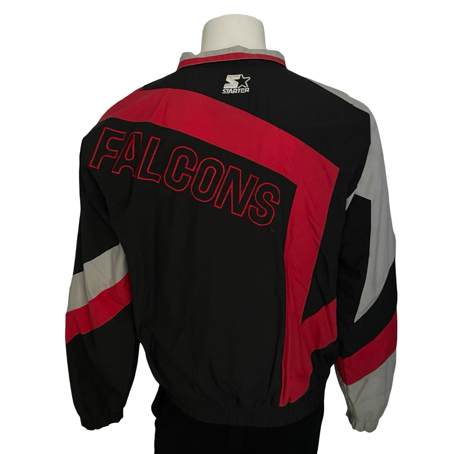 Vintage Atlanta Falcons STARTER windbreaker jacket size MEDIUM