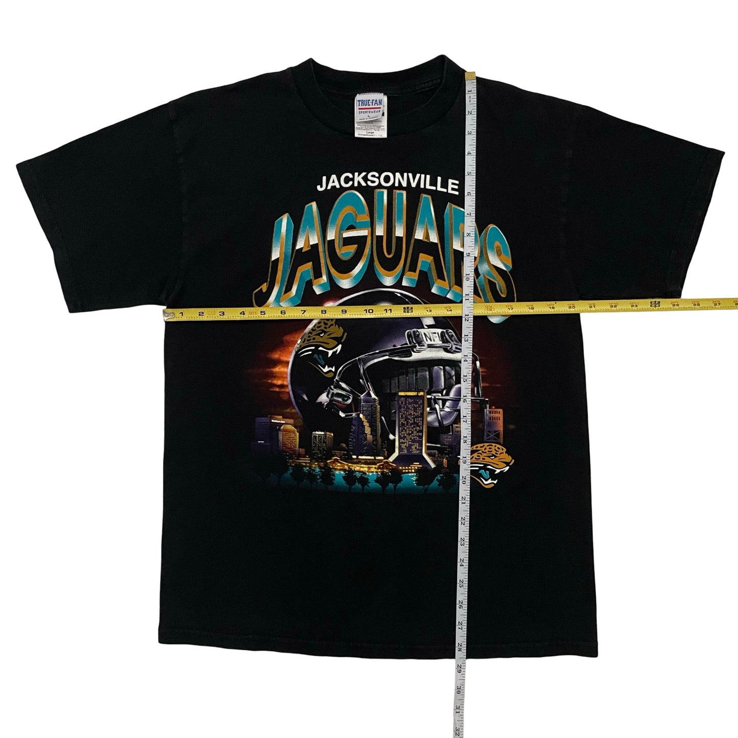 Vintage Jacksonville Jaguars skyline shirt size LARGE