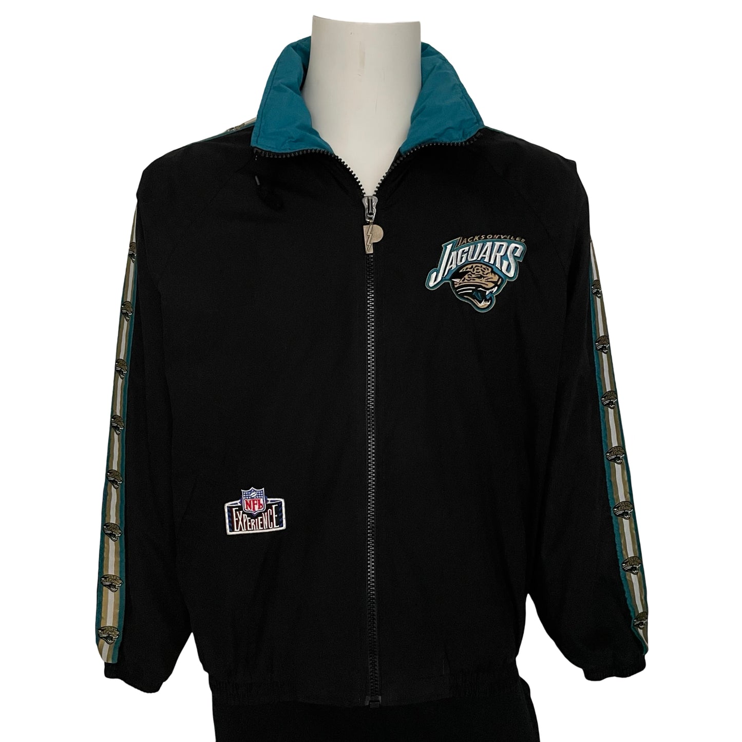 Vintage Jacksonville Jaguars PRO PLAYER windbreaker size SMALL