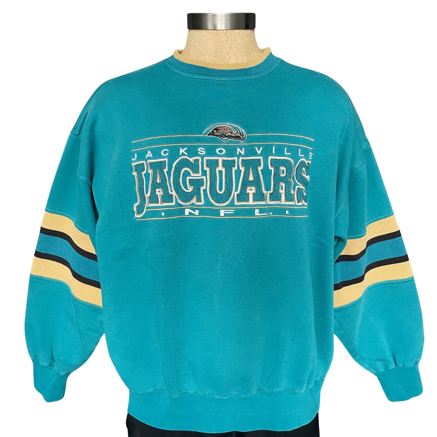 Vintage Jacksonville Jaguars embroidered sweatshirt size XL