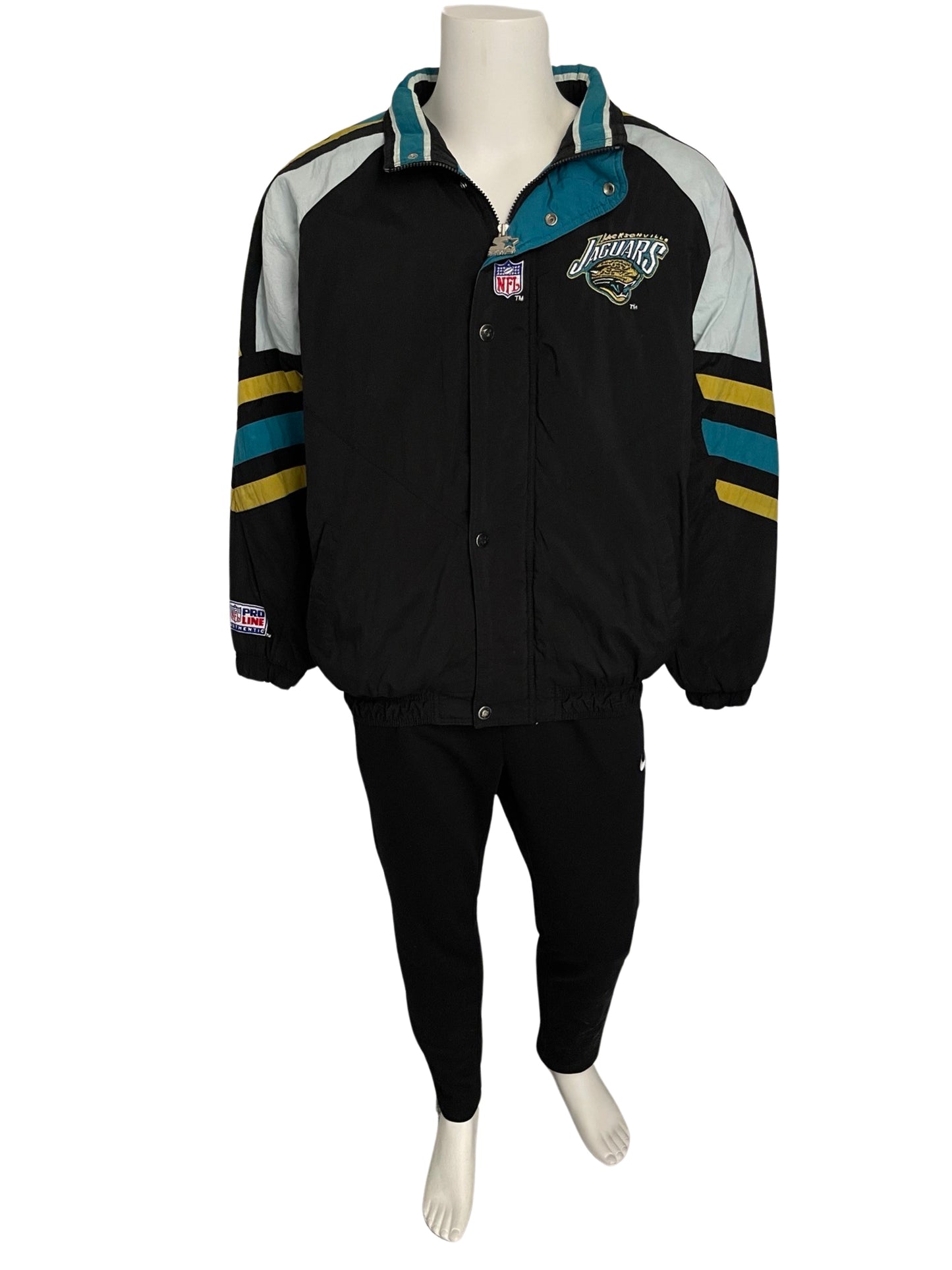 Vintage Jacksonville Jaguars STARTER jacket size LARGE