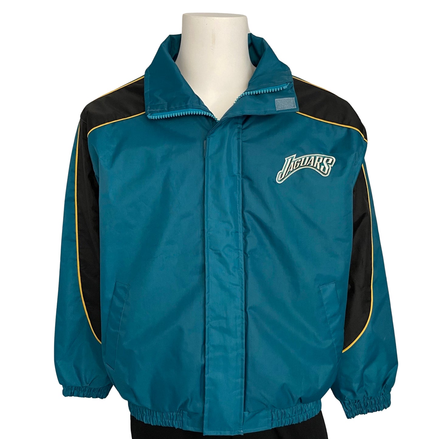 Vintage Jacksonville Jaguars JEFF HAMILTON jacket size MEDIUM