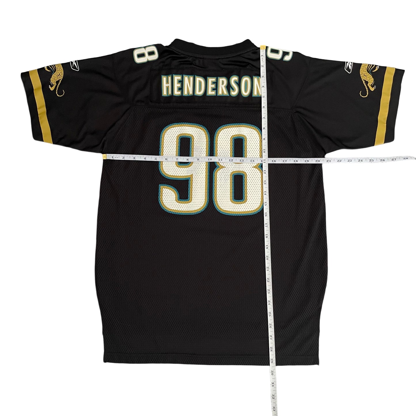 Vintage Jacksonville Jaguars John Henderson jersey size SMALL