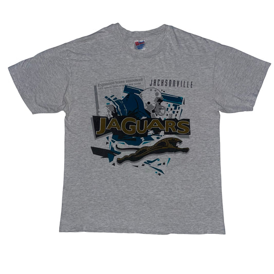 Vintage Jacksonville Jaguars banned logo shirt size LARGE