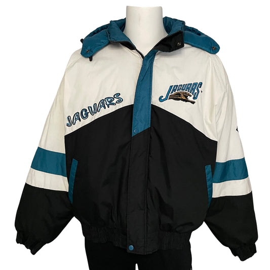 Vintage Jacksonville Jaguars banned logo PRO PLAYER by Daniel Young jacket size 2XL