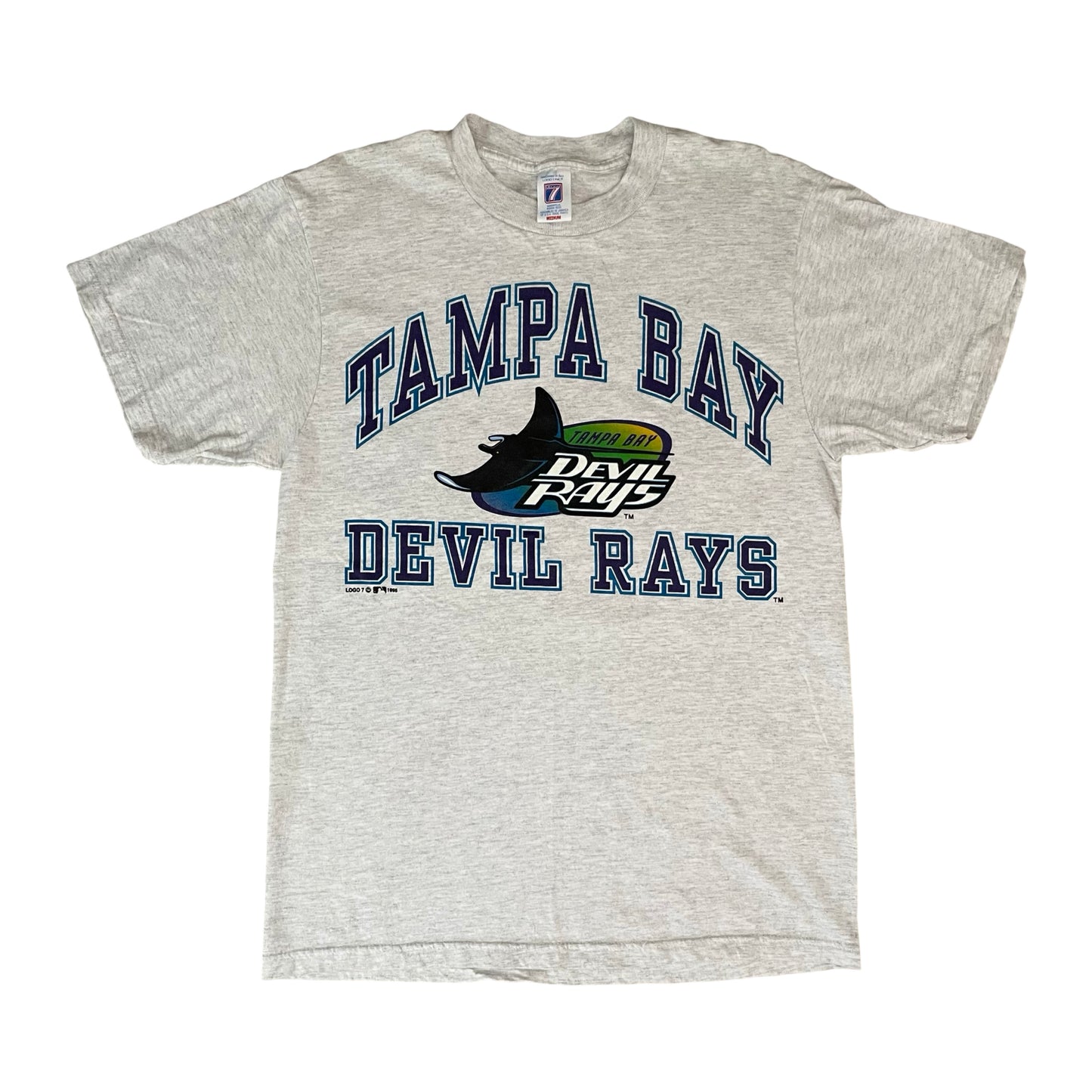 Vintage Tampa Bay Devil Rays 1995 shirt size MEDIUM