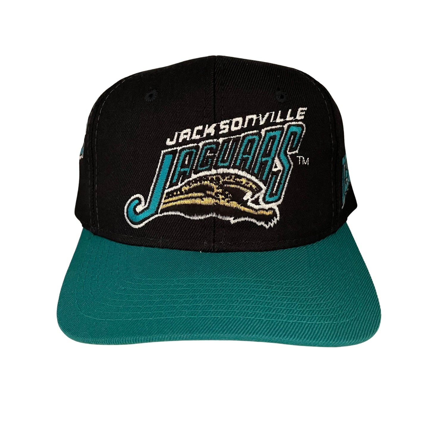 Vintage Jacksonville Jaguars banned logo SPORTS SPECIALTIES "Side Wave" hat