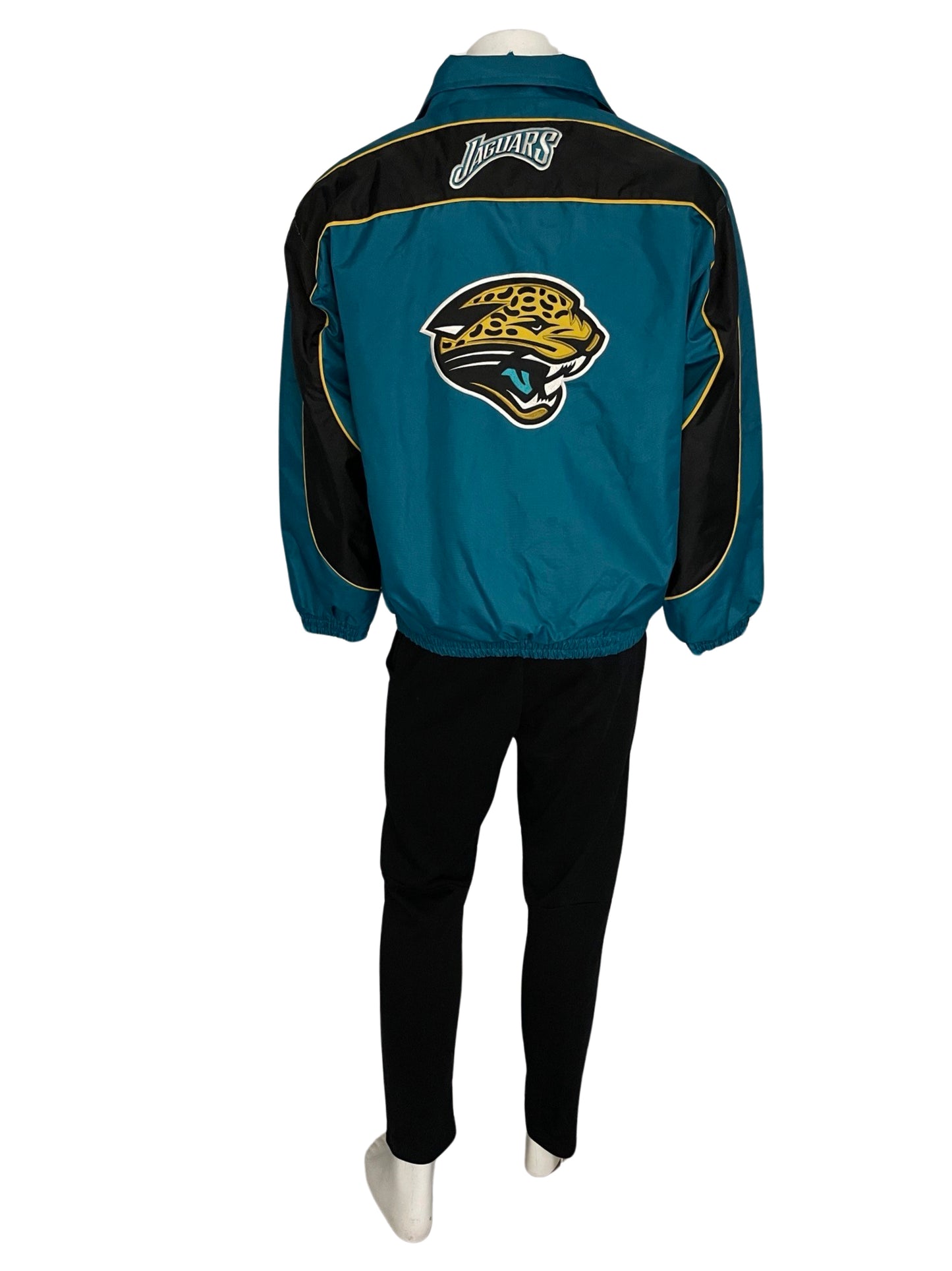 Vintage Jacksonville Jaguars JEFF HAMILTON jacket size MEDIUM