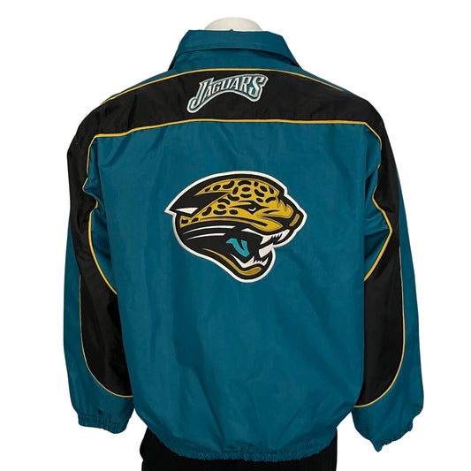 Vintage Jacksonville Jaguars JEFF HAMILTON jacket size MEDIUM