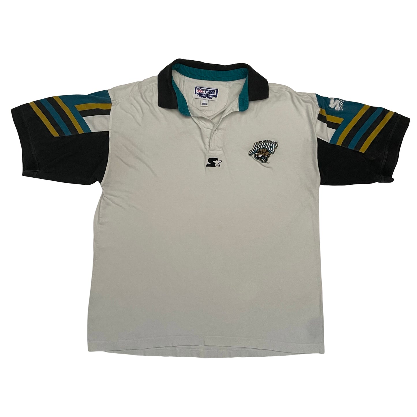 Vintage Jacksonville Jaguars STARTER polo size LARGE