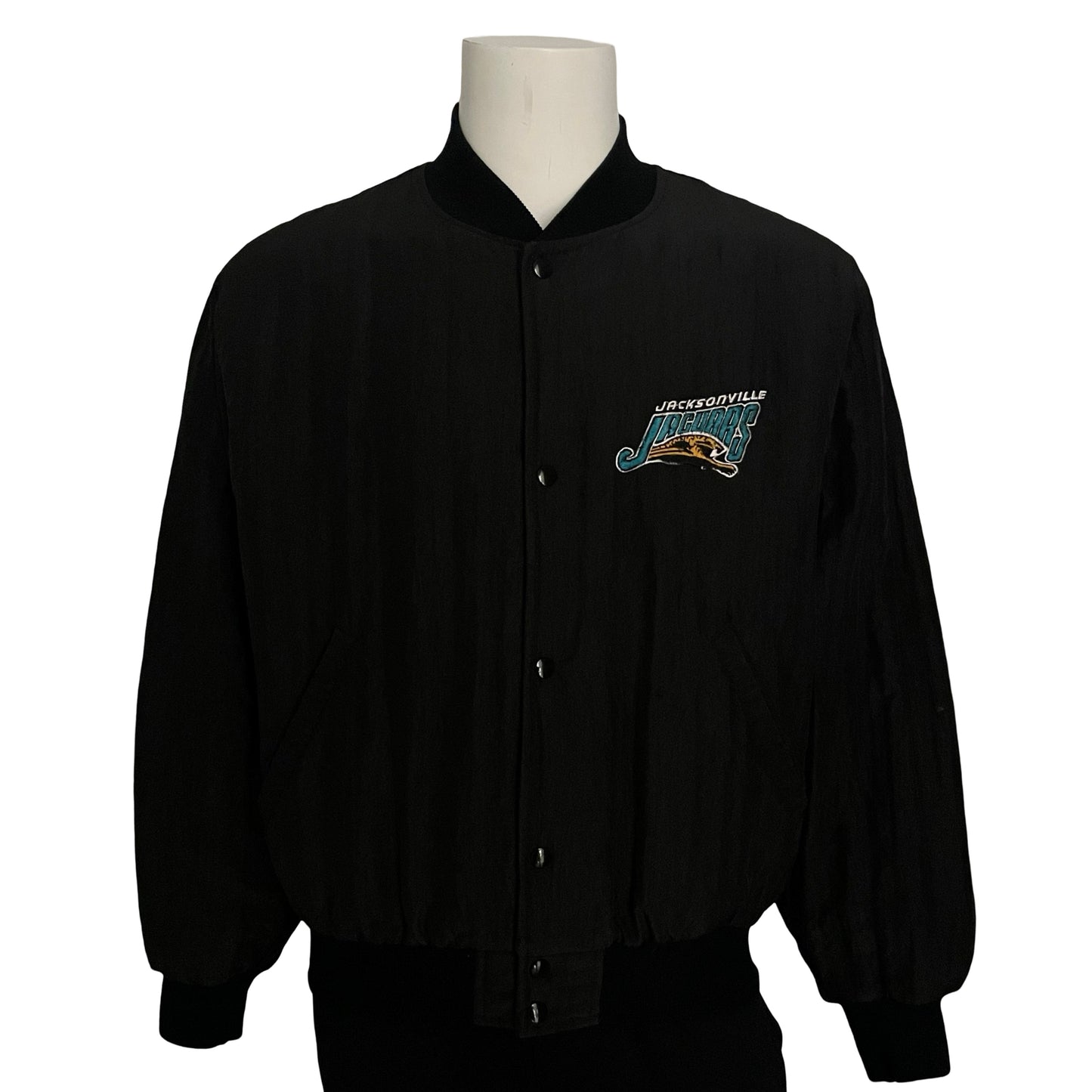 Vintage Jacksonville Jaguars STARTER banned logo bomber jacket size LARGE