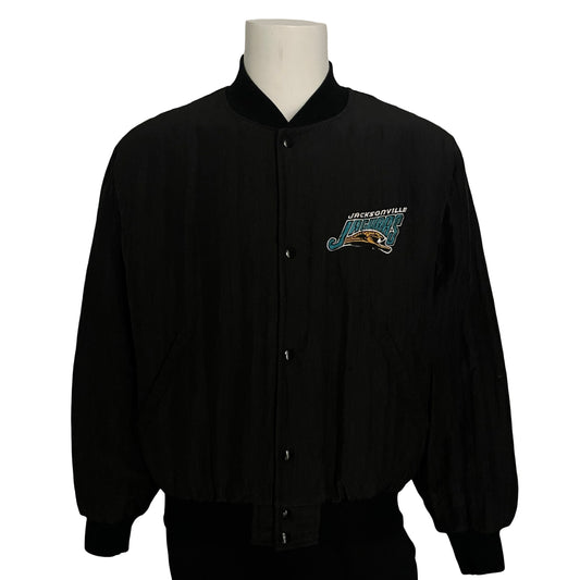 Vintage Jacksonville Jaguars STARTER banned logo bomber jacket size LARGE