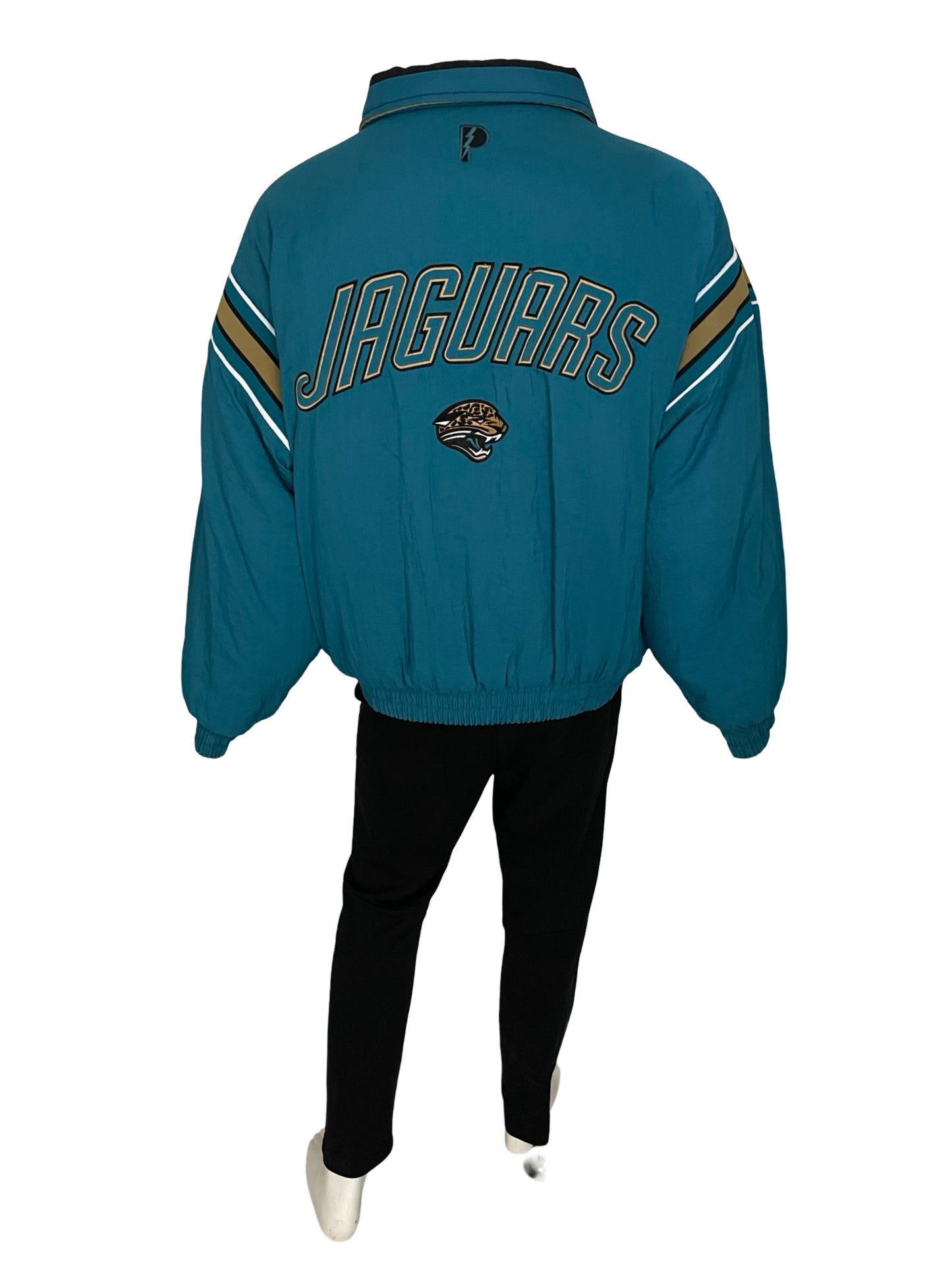 Vintage Jacksonville Jaguars REVERSIBLE jacket size LARGE