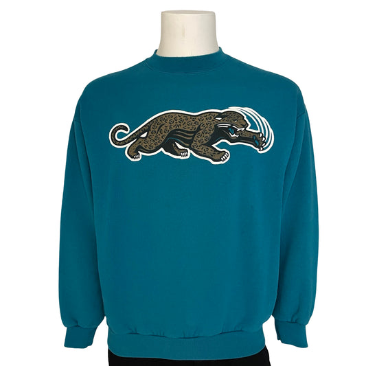 Vintage Jacksonville Jaguars LOGO 7 prowler sweatshirt size LARGE