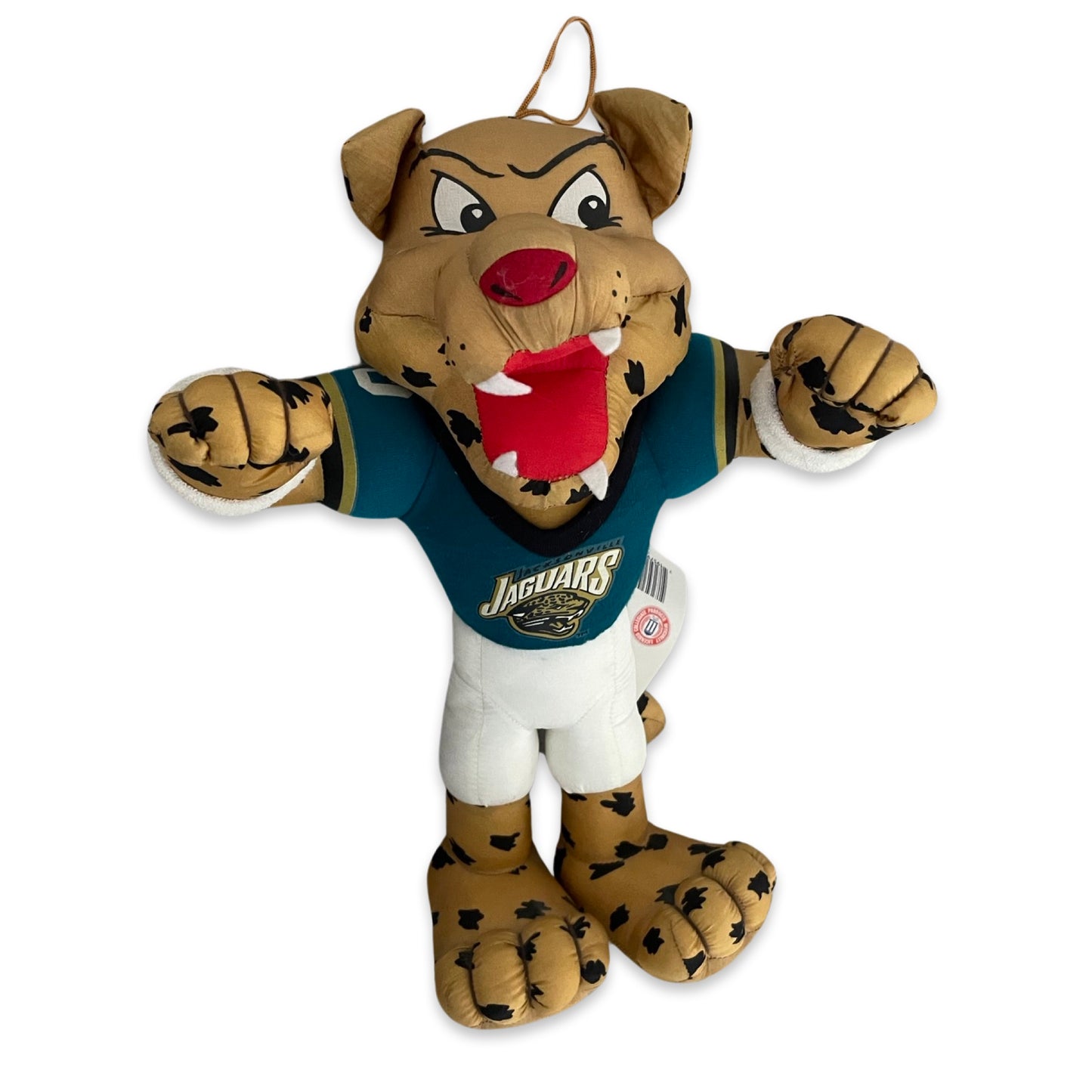 Vintage Jacksonville Jaguars DEADSTOCK plush toy