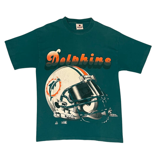 Vintage Miami Dolphins 1994 helmet shirt size LARGE