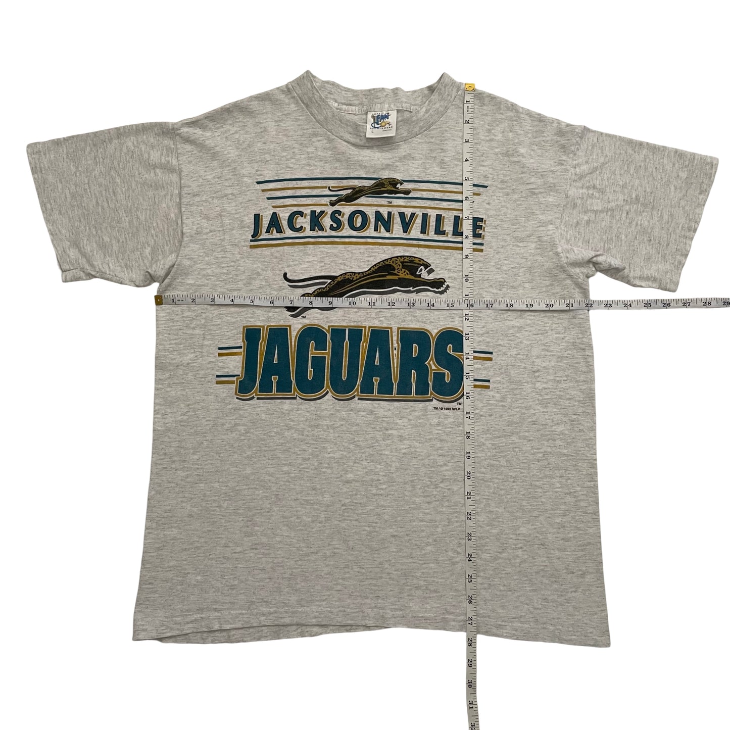 Vintage Jacksonville Jaguars 1994 banned logo shirt size LARGE