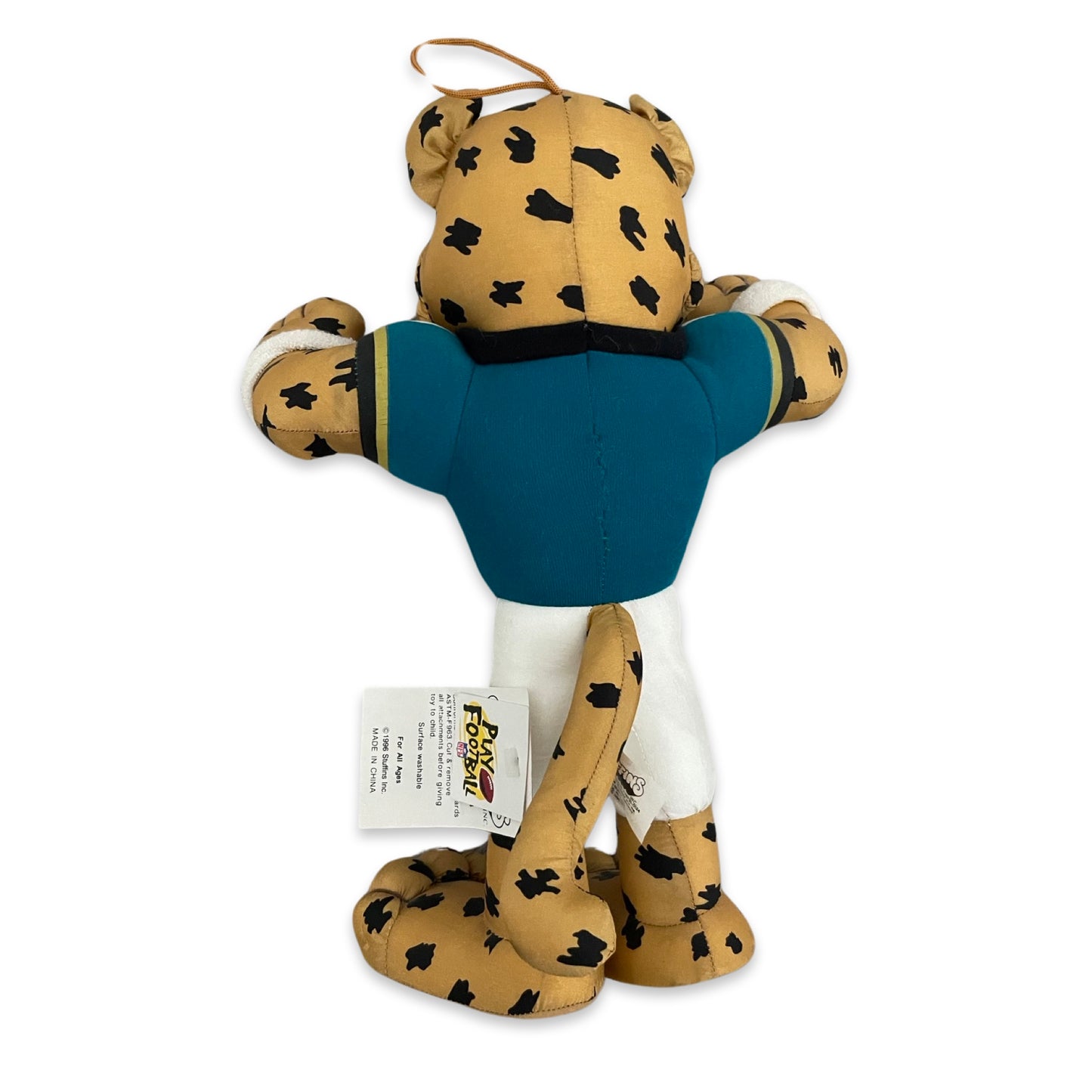 Vintage Jacksonville Jaguars DEADSTOCK plush toy