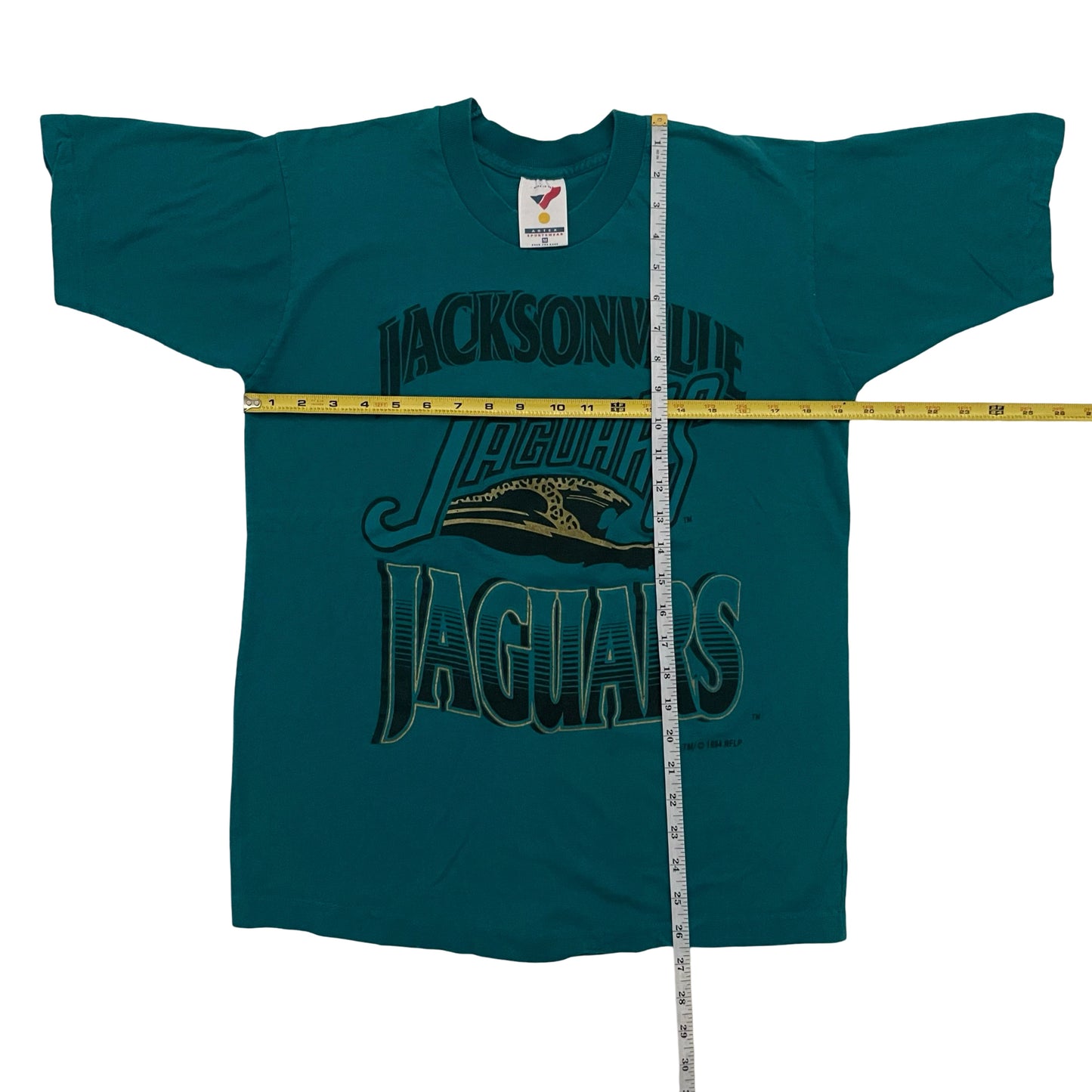 Vintage Jacksonville Jaguars 1994 banned logo shirt size MEDIUM