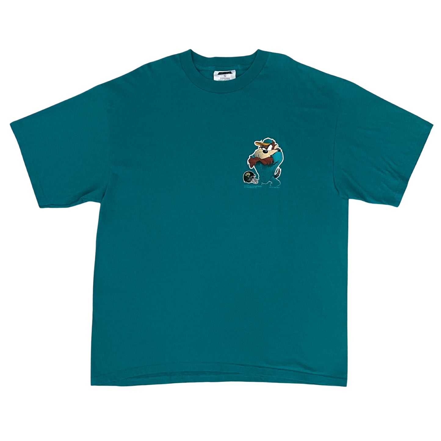 Vintage Jacksonville Jaguars 1999 Taz Looney Tunes shirt size XL