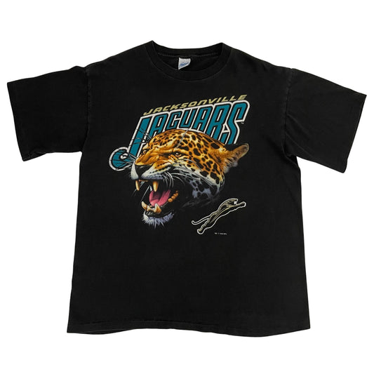 Vintage Jacksonville Jaguars 1993 banned logo SALEM shirt size LARGE