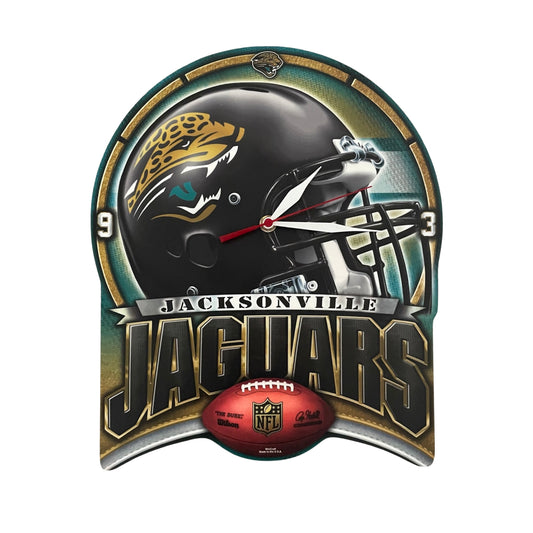 Vintage Jacksonville Jaguars wall clock