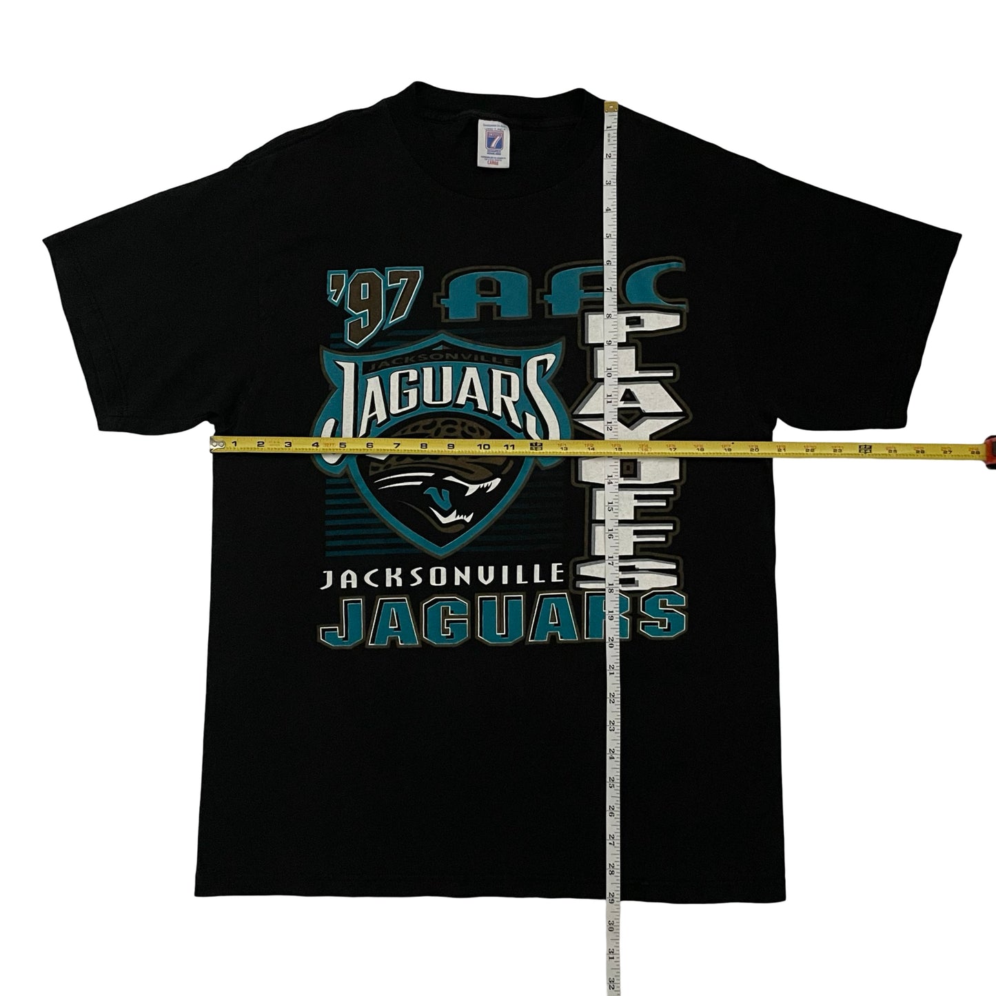 Vintage Jacksonville Jaguars LOGO ATHLETIC shirt size LARGE