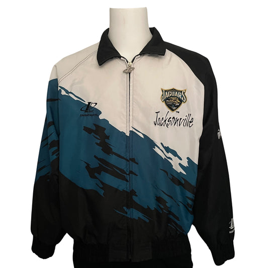 Vintage Jacksonville Jaguars LOGO ATHLETIC "Splash" windbreaker size XL