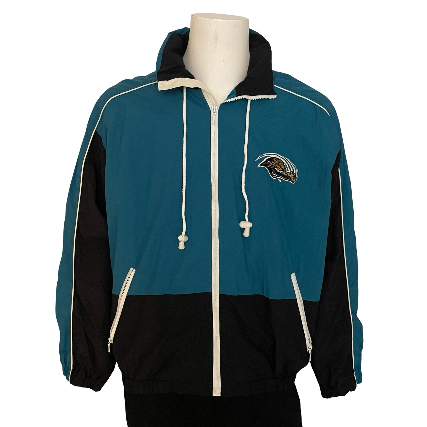 Vintage Jacksonville Jaguars LOGO ATHLETIC windbreaker size MEDIUM