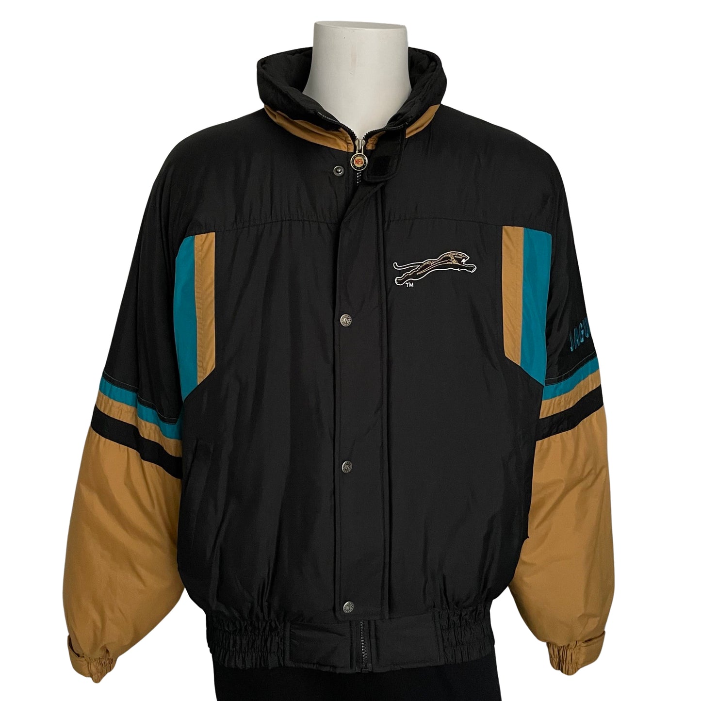 Vintage Jacksonville Jaguars banned logo jacket size XL