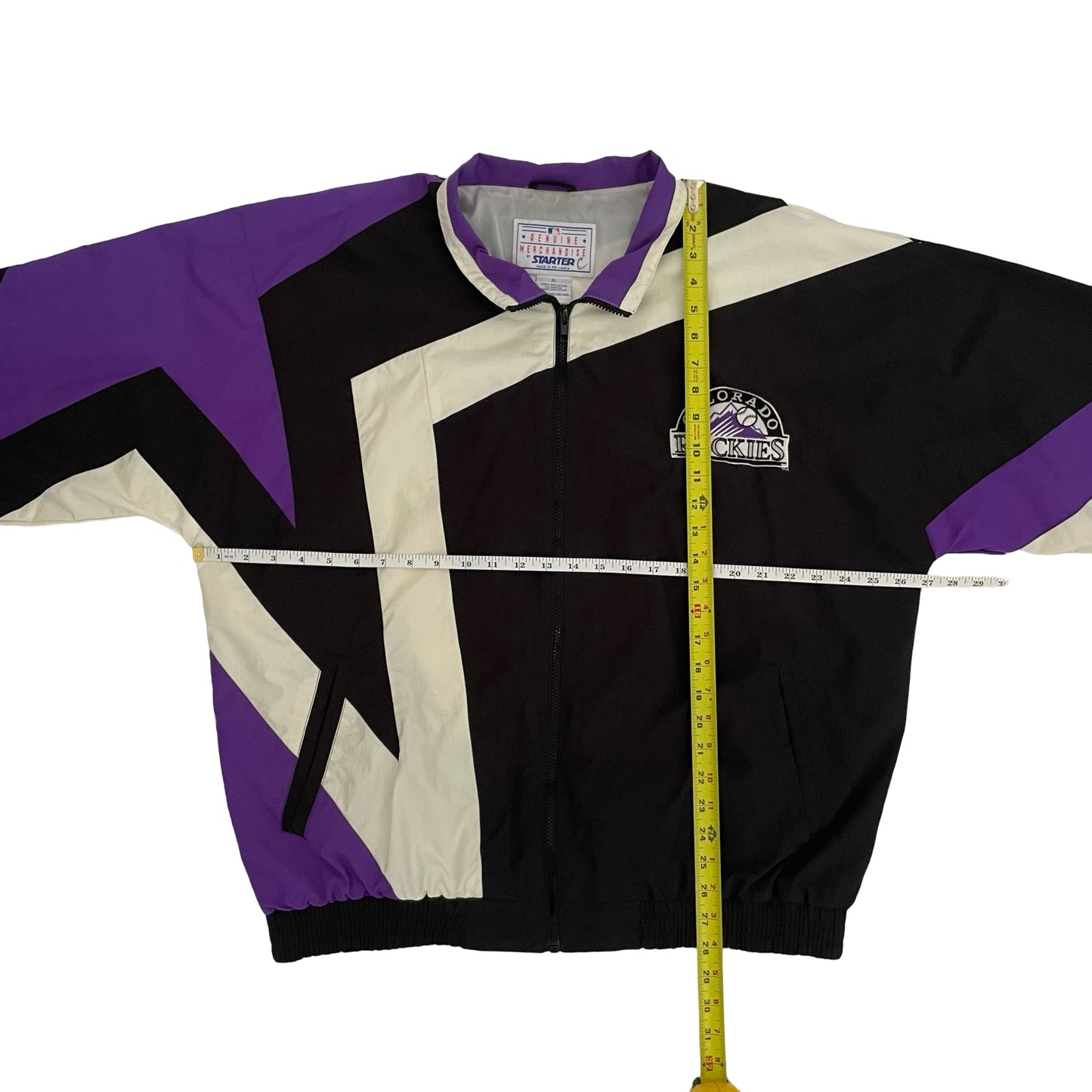 Vintage Colorado Rockies STARTER windbreaker size XL