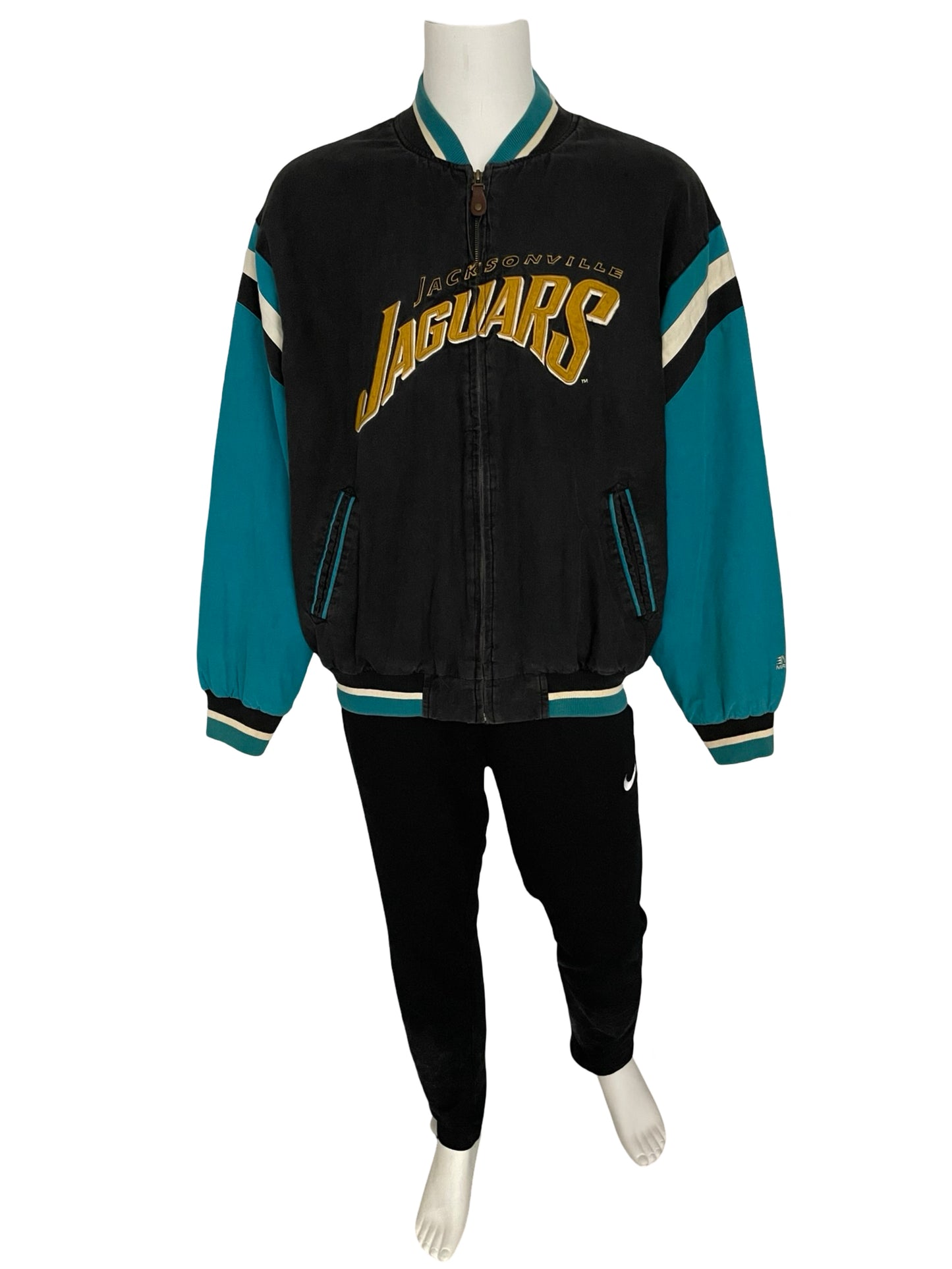 Vintage Jacksonville Jaguars RARE bomber jacket size XL