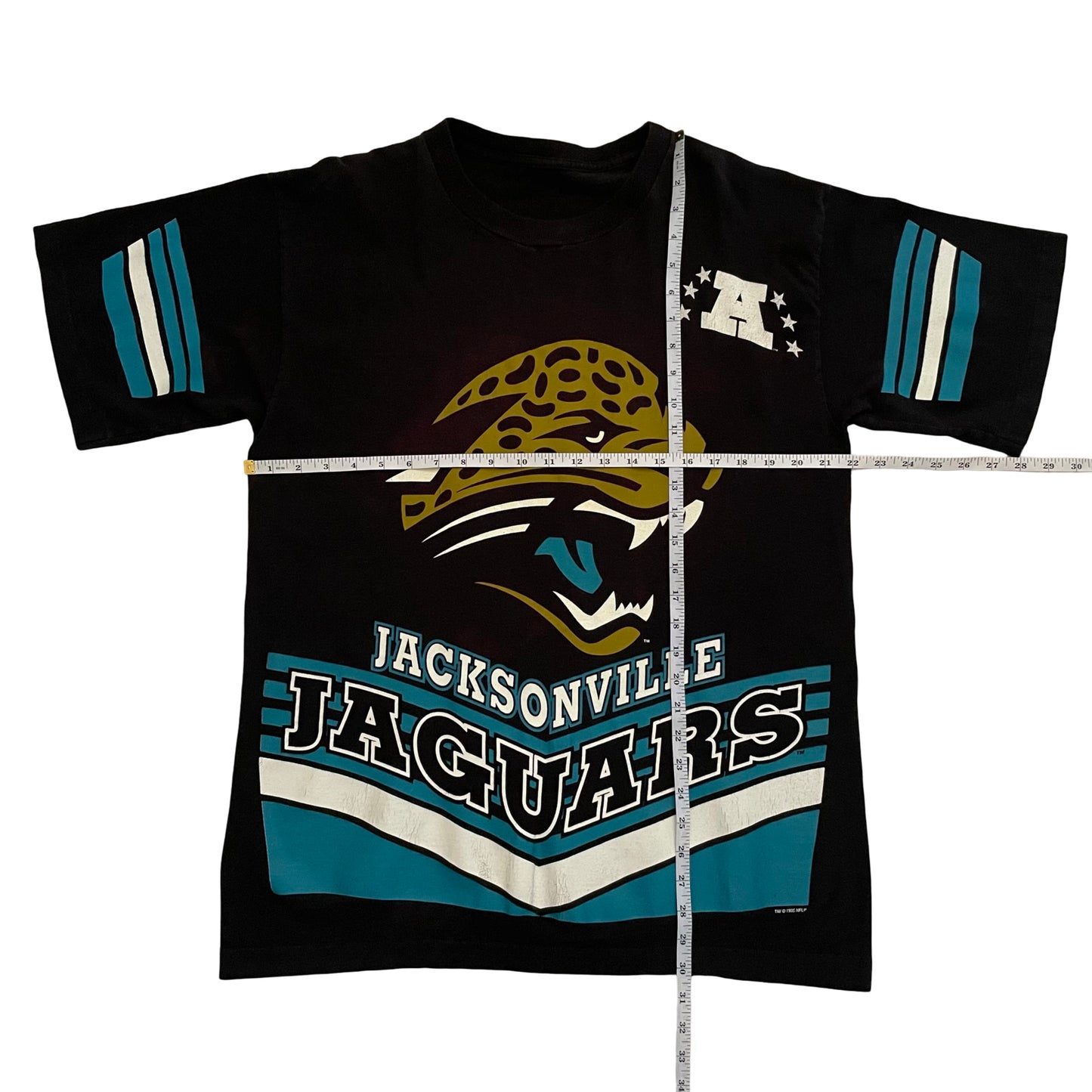 Vintage Jacksonville Jaguars SALEM AOP shirt size LARGE