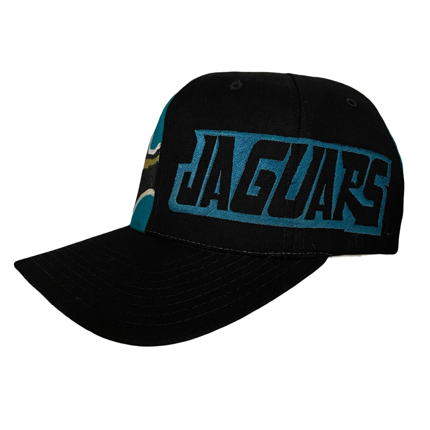 Vintage Jacksonville Jaguars AMERICAN NEEDLE banned logo hat