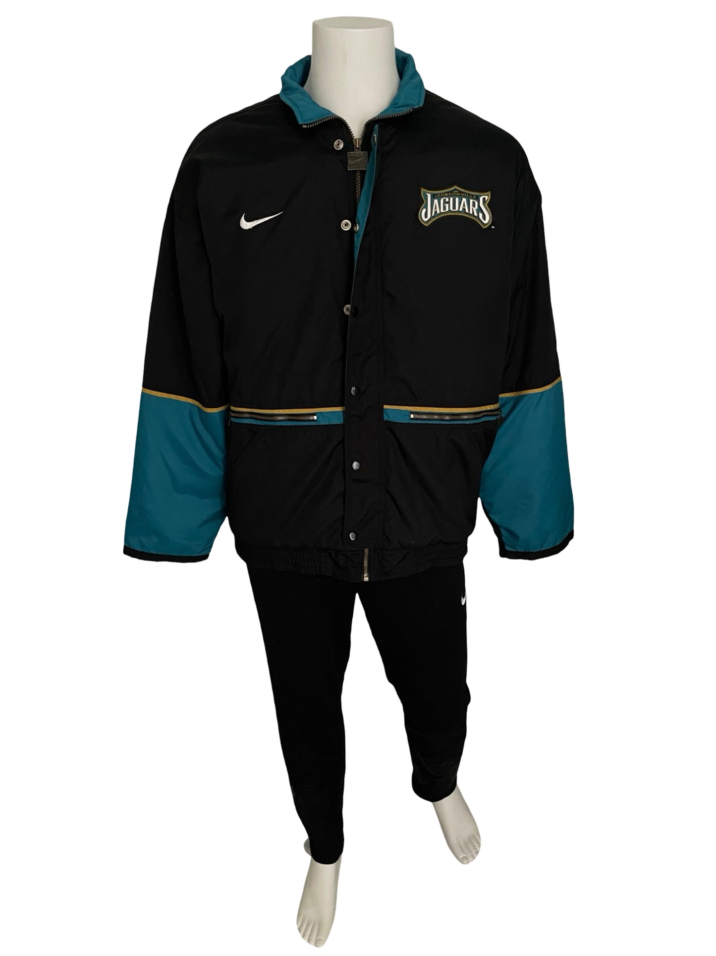 Vintage Jacksonville Jaguars NIKE jacket size LARGE