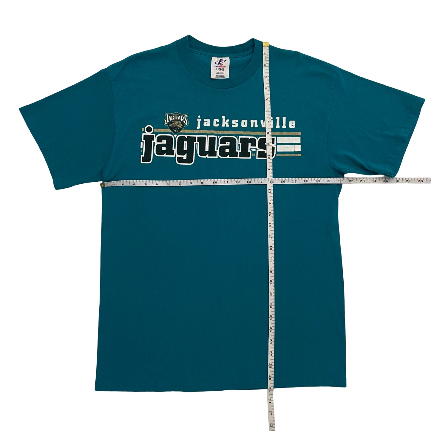 Vintage Jacksonville Jaguars LOGO ATHLETIC shirt size LARGE